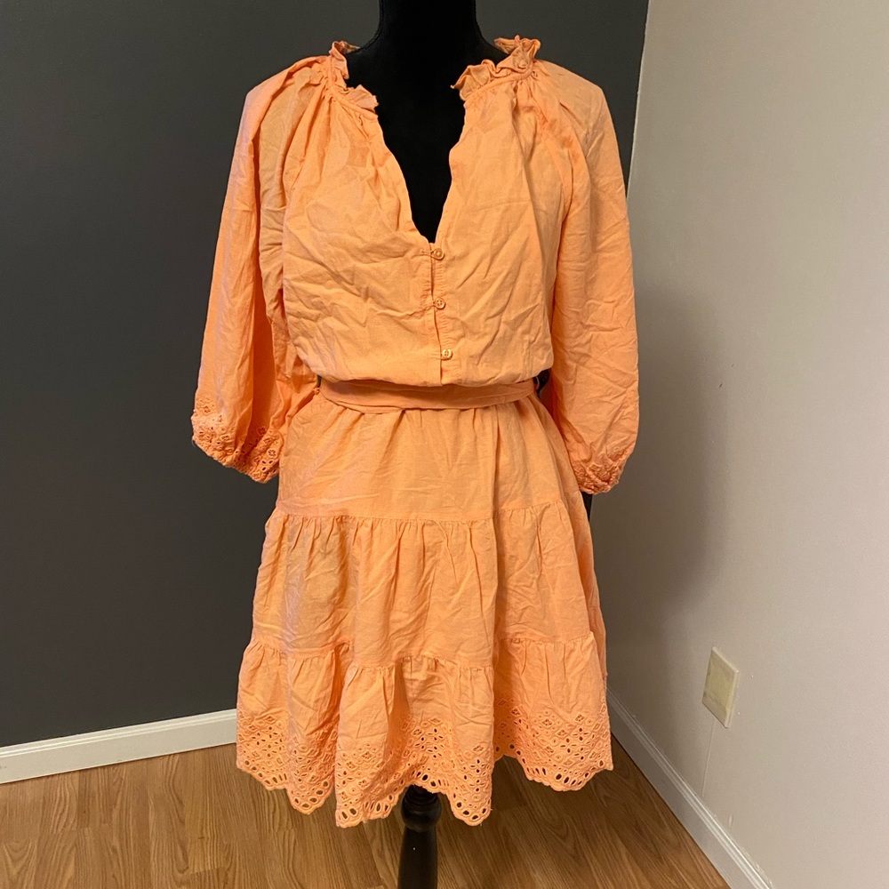 Peach Dress